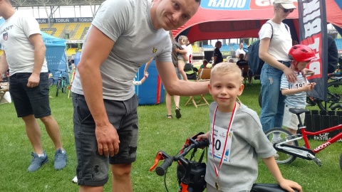 Rywalizacja odbywała się na toruńskiej żużlowej Motoarenie. / Fot. Michał Zaręba