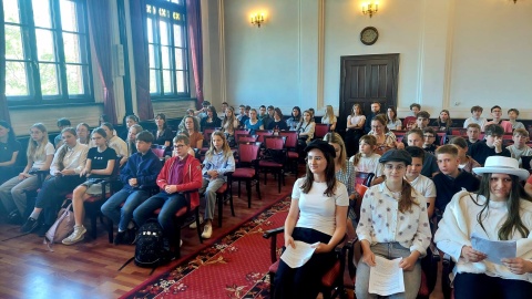 Kulisy prawniczych profesji studenci i uczniowie poznawali w Sądzie Okręgowym w Bydgoszczy/fot. Dorota Witt