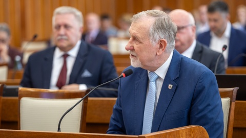 Sesja sejmiku województwa/fot. Szymon Zdziebło