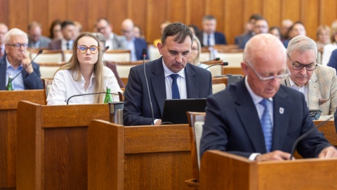 Sesja sejmiku województwa/fot. Szymon Zdziebło