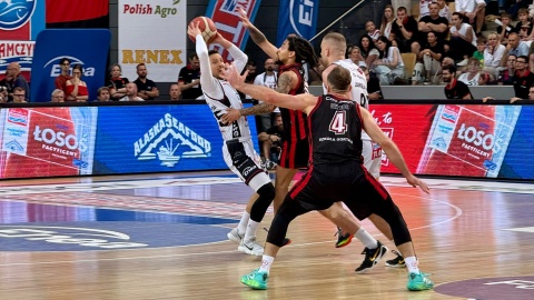 Enea Abramczyk Astoria Bydgoszcz pokonała w środę u siebie ŁKS Coolpack 96:87/fot. Izabela Langner