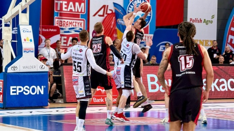 Enea Abramczyk Astoria Bydgoszcz pokonała w środę u siebie ŁKS Coolpack 96:87/fot. Izabela Langner