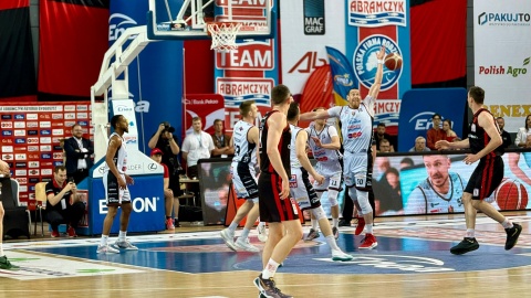 Enea Abramczyk Astoria Bydgoszcz pokonała w środę u siebie ŁKS Coolpack 96:87/fot. Izabela Langner