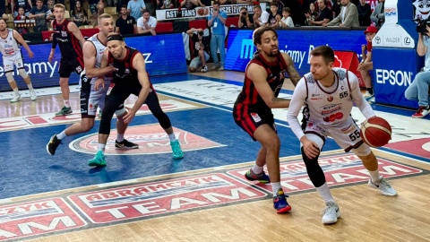Enea Abramczyk Astoria Bydgoszcz pokonała w środę u siebie ŁKS Coolpack 96:87/fot. Izabela Langner