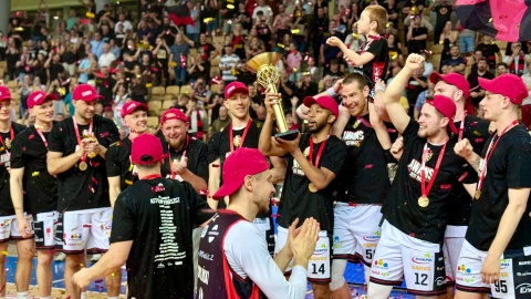 Koszykarze Astorii Bydgoszcz awansowali do Orlen Basket Ligi/fot. Izabela Langner