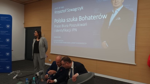 Polska szuka bohaterów - to hasło bydgoskiego spotkania z zastępcą szefa Instytutu Pamięci Narodowej/ Fot. Monika Siwak