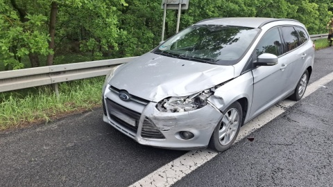 Dwie kolizje na DK 80/ Fot. Straż pożarna