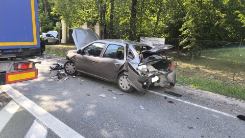 Do groźnego zdarzenia doszło w Latkowie w powiecie inowrocławskim/ Fot. OSP Jacewo