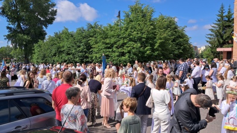 Procesja w bydgoskim Fordonie. / Fot. Bartosz Nawrocki