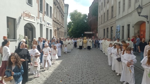 Procesja w Toruniu. / Fot. Michał Zaręba
