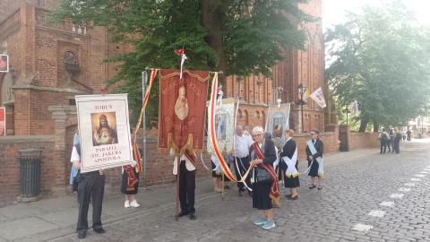Procesja w Toruniu. / Fot. Michał Zaręba