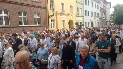 Procesja w Toruniu. / Fot. Michał Zaręba