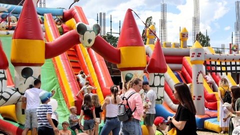 Po pikniku zaczął się koncert finalistów telewizyjnego show „The Voice Kids”/ Fot. Tatiana Adonis