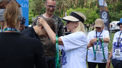 Dziś na starcie Terenowej Masakry stanęli zawodnicy, którzy pokonywali dystans 10, 7 i 5 km/ Fot. Tatiana Adonis