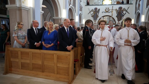 Msza święta w podwłocławskim Kruszynie/fot. Mikołaj Kuras dla UMWKP