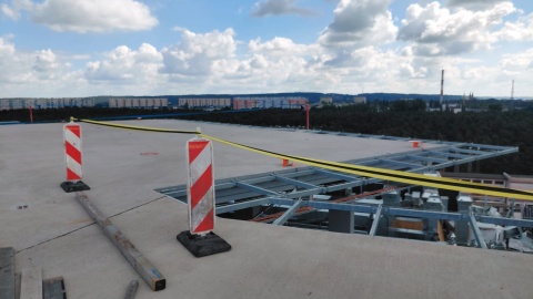 Trwa rozbudowa szpitala we Włocławku. / Fot. Radosław Jagieła