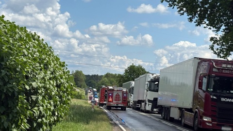 Tak wygląda sytuacja na DK 10. / Fot. Materiały policji