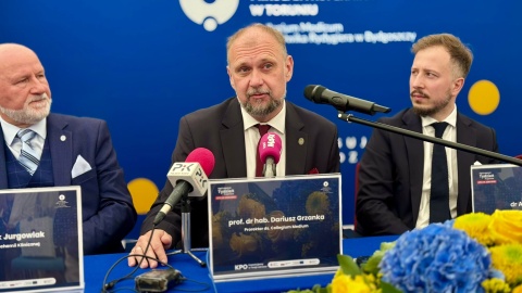 Collegium Medicum UMK w Bydgoszczy pochwaliło się inwestycjami, które mogło zrealizować dzięki pieniądzom z Krajowego Planu Odbudowy. Do uczelni trafiło prawie 112 mln zł/fot. Izabela Langner