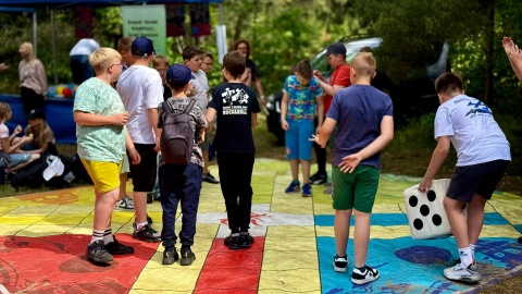W bydgoskim Myślęcinku rozpoczął się cykl spotkań w ramach „Akademii Bezpieczeństwa - Bezpieczne Wakacje"/fot. Izabela Langner