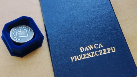 Sierż. Karol Tarnolicki z KPP w Nakle nad Notecią został dawcą szpiku kostnego/fot. KPP w Nakle nad Notecią