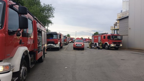 Awaria w hucie w Turze/fot. PSP Nakło