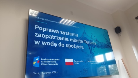 Toruń otrzyma 56 milionów złotych dofinansowania na modernizację wodociągów/fot. Michał Zaręba
