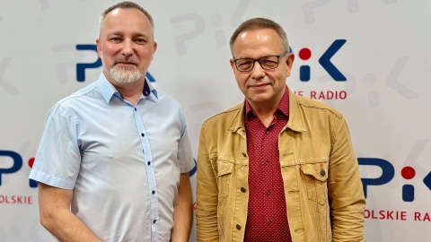 Prof. Roman Leppert i redaktor Maciej Wilkowski/fot. Izabela Langner