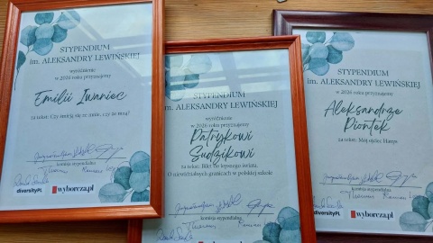 Finał konkursu o Stypendium im. Aleksandry Lewińskiej/fot. nadesłane