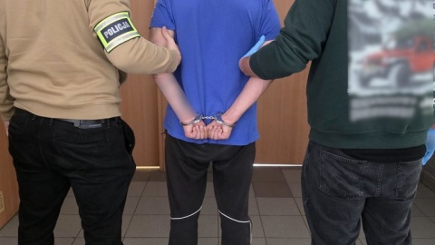 Mężczyzna ten jest podejrzany o zuchwałą kradzież łańcuszków oraz saszetki z pieniędzmi i dokumentami/fot. Policja
