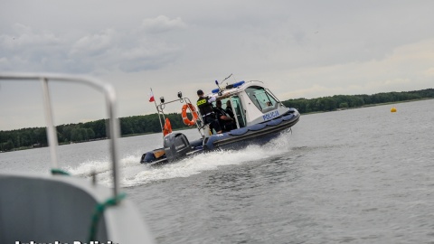 IX Ogólnopolskie Zawody Funkcjonariuszy Policji w Ratownictwie Wodnym/fot. policja lubuska