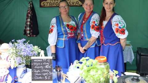 Podczas VI Jarmarku Produktów Lokalnych odbywają się pokazy kulinarne/Fot. Natasza Trzebuchowska