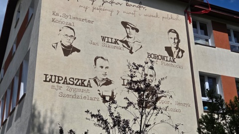 W Lipinkach powstał historyczny mural/ Fot. Marcin Doliński
