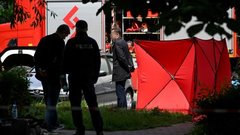 Obława za sprawcą strzelaniny w Białej Podlaskiej/fot. PAP/Wojtek Jargiło