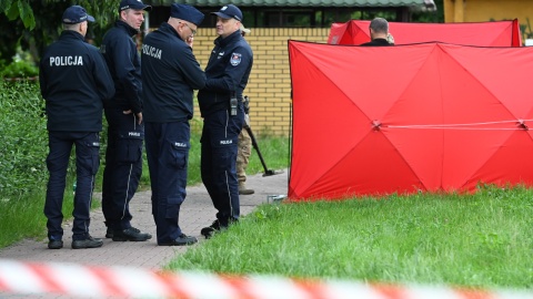 Obława za sprawcą strzelaniny w Białej Podlaskiej/fot. PAP/Wojtek Jargiło