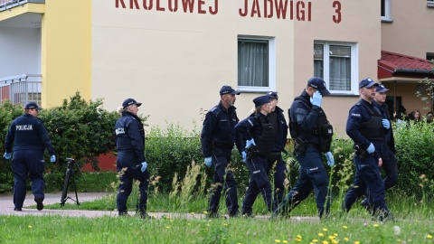 Obława za sprawcą strzelaniny w Białej Podlaskiej/fot. PAP/Wojtek Jargiło