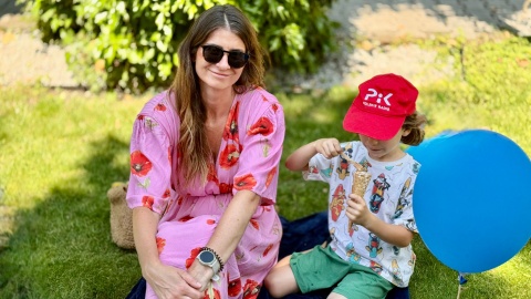 „Piknik z Książką i Słowami" w ogródku Polskiego Radia PiK/fot. Izabela Langner