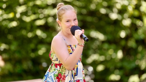 „Piknik z Książką i Słowami" w ogródku Polskiego Radia PiK/fot. Izabela Langner
