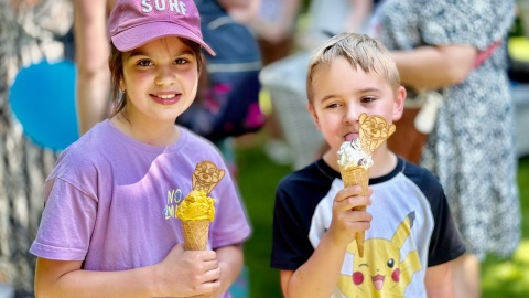 „Piknik z Książką i Słowami" w ogródku Polskiego Radia PiK/fot. Izabela Langner