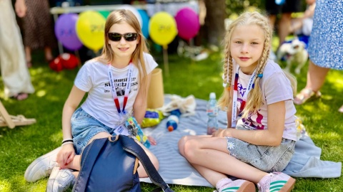 „Piknik z Książką i Słowami" w ogródku Polskiego Radia PiK/fot. Izabela Langner
