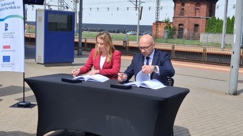 Polskie Linie Kolejowe podpisały umowę na modernizację kolejnego odcinka linii nr 201 między Wierzchucinem a Lipową Tucholską/fot. Agata Raczek