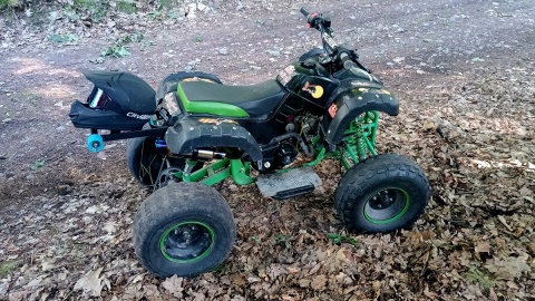 Uciekał quadem przed policją. 15-latek stanie przed sądem rodzinnym/fot. KWP Bydgoszcz
