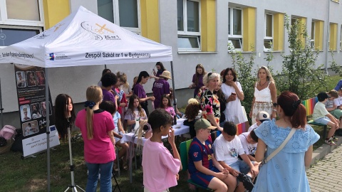 Wakacyjna „Liga superbohaterów” w Szkole Podstawowej nr 31 w Bydgoszczy/fot. Jarosław Wieprzycki