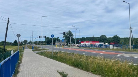 Śmiertelny wypadek na przejściu dla pieszych w Prądocinie/ Fot. KMP w Bydgoszczy