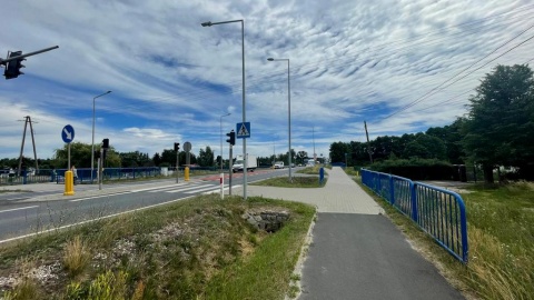 Śmiertelny wypadek na przejściu dla pieszych w Prądocinie/ Fot. KMP w Bydgoszczy
