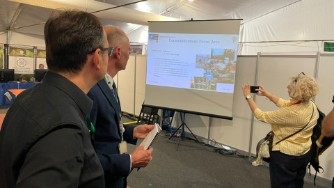 W bydgoskim Centrum Szkolenia Sił Połączonych NATO (JFTC) odbywają się Ćwiczenia Koalicyjnej Interoperacyjności Bojowej - czyli CWIX/fot. Natasza Trzebuchowska