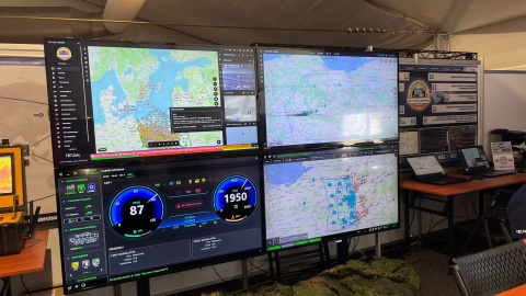 W bydgoskim Centrum Szkolenia Sił Połączonych NATO (JFTC) odbywają się Ćwiczenia Koalicyjnej Interoperacyjności Bojowej - czyli CWIX/fot. Natasza Trzebuchowska