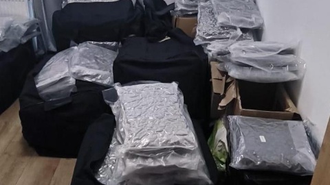 Hurtownia narkotyków znajdowała się w mieszkaniu w pobliżu osiedla Okole/fot. materiały policji