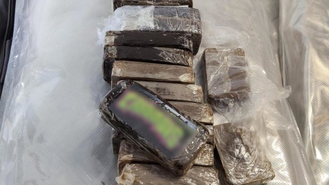 Hurtownia narkotyków znajdowała się w mieszkaniu w pobliżu osiedla Okole/fot. materiały policji