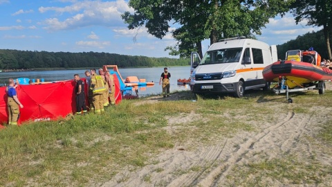 Ciało 18-latka znaleziono w jeziorze w powiecie włocławskim/fot. WOPR Włocławek/Facebook