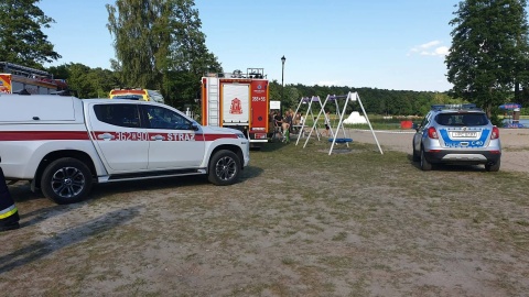 Ciało 18-latka znaleziono w jeziorze w powiecie włocławskim/fot. OSP Goreń Duży/Facebook